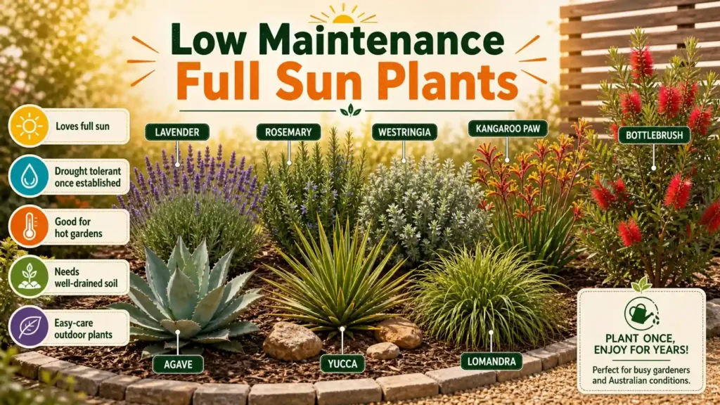 Low-Maintenance-Full-Sun-Plants